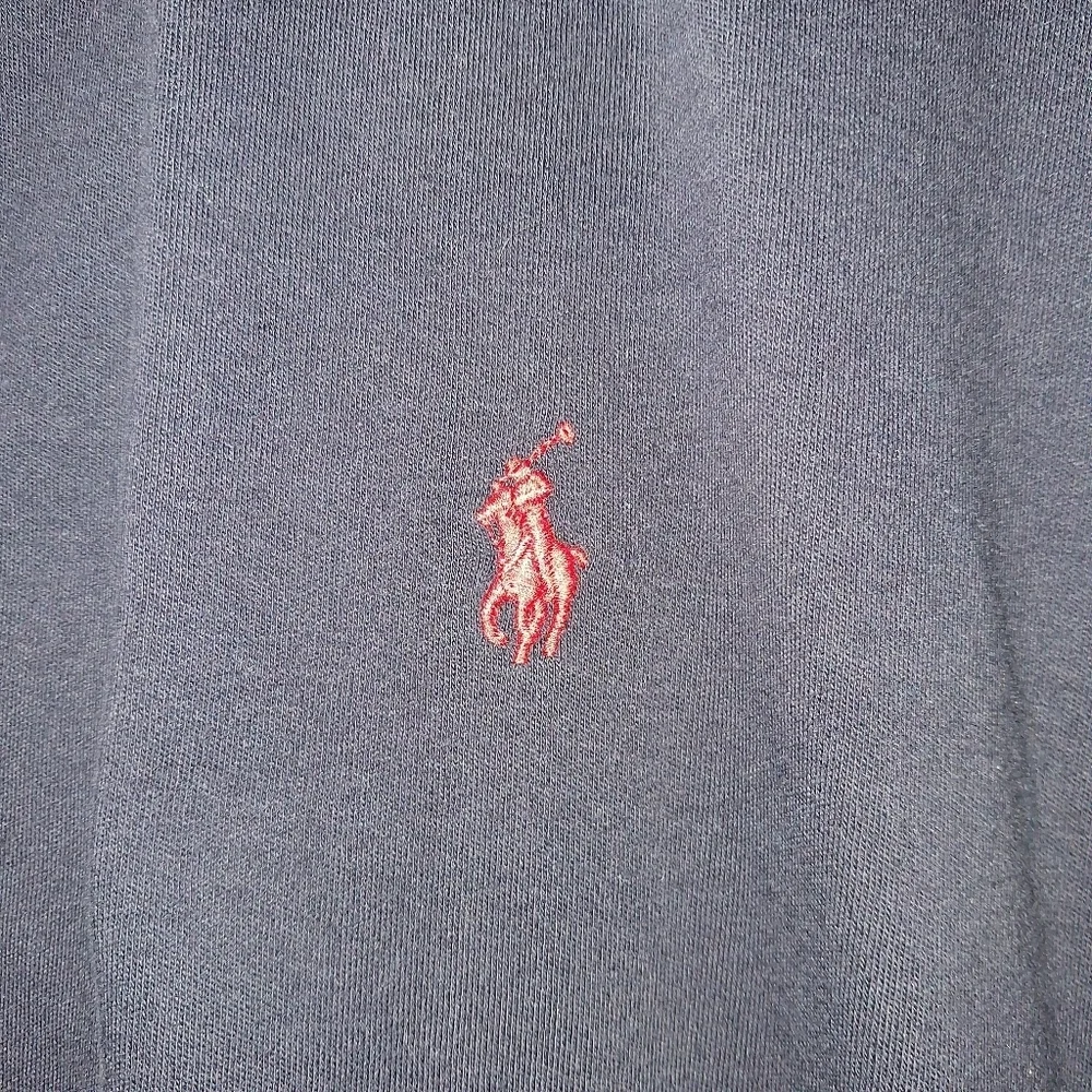 Polo by Ralph Lauren Men's Dark Blue Polo Shirt In A Size 4XB. Preppy
